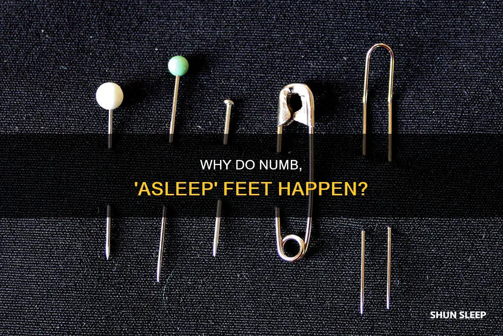 what does it mean when your feet goes to sleep