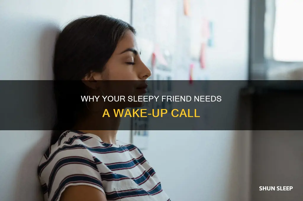 what does it mean when your friend is always sleep