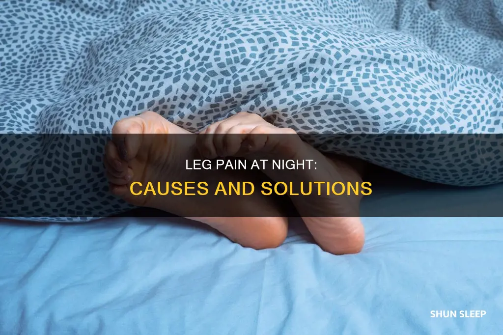 what does it mean when your legs hurt while sleeping