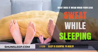 Why Do Legs Sweat at Night?
