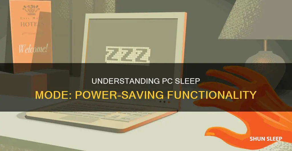 what does it mean when your pc sleeps