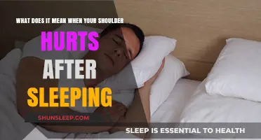Shoulder Pain After Sleep: What's the Cause?