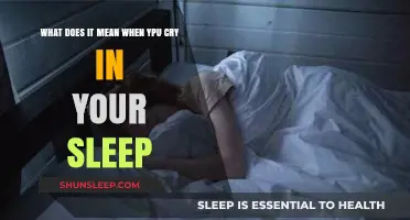 Why Do We Cry in Our Sleep?