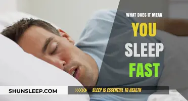 Sleep Speed: What Does It Mean?
