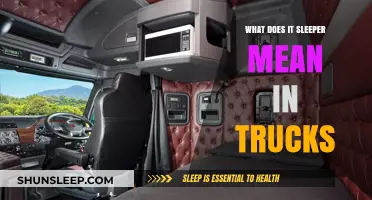 Trucks With Sleepers: What Does It Mean?