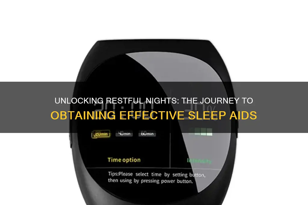 what does it take to get a sleep aid
