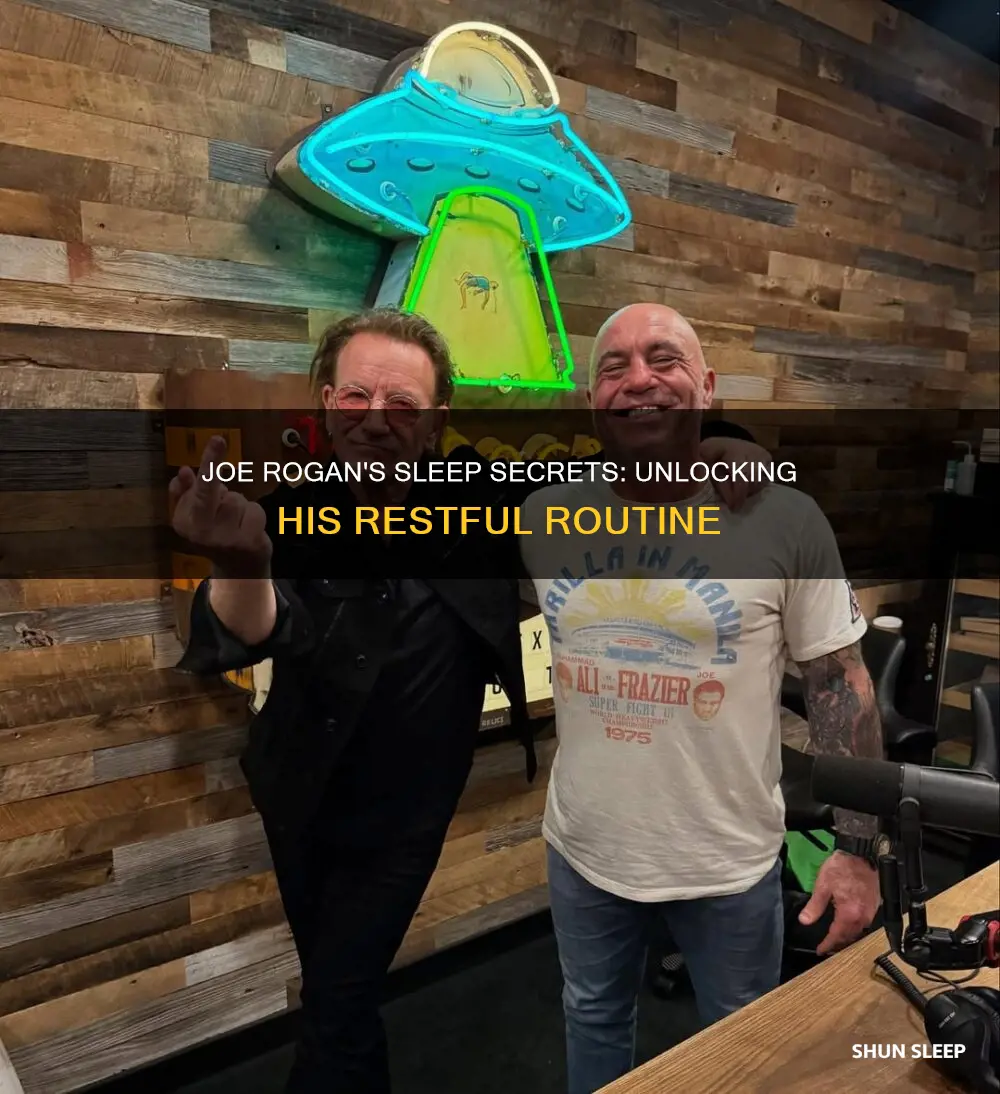 what does joe rogan use to sleep