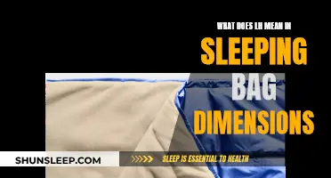 Understanding LH in Sleeping Bag Dimensions