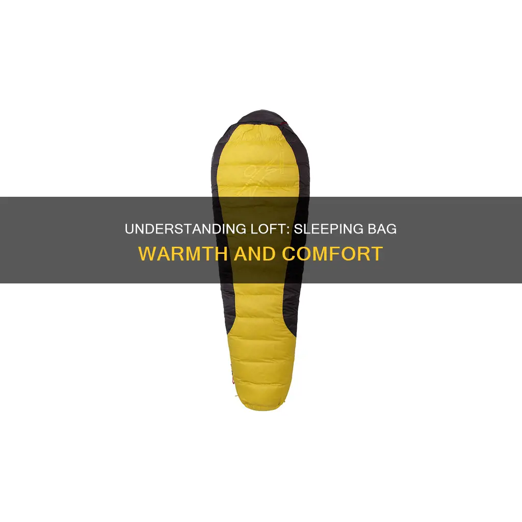 what does loft mean in sleeping bags