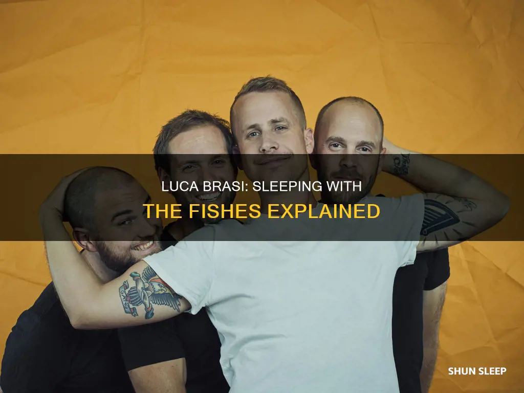 what does luca brasi sleeps with the fishes mean