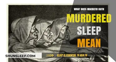 Macbeth's Guilt: Sleep Murdered by Regret and Remorse