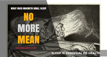 Macbeth's Guilt: Sleep No More