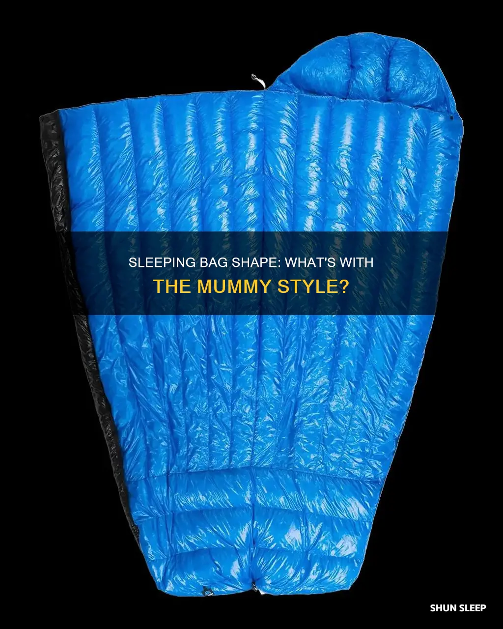 what does mummy sleeping bag mean