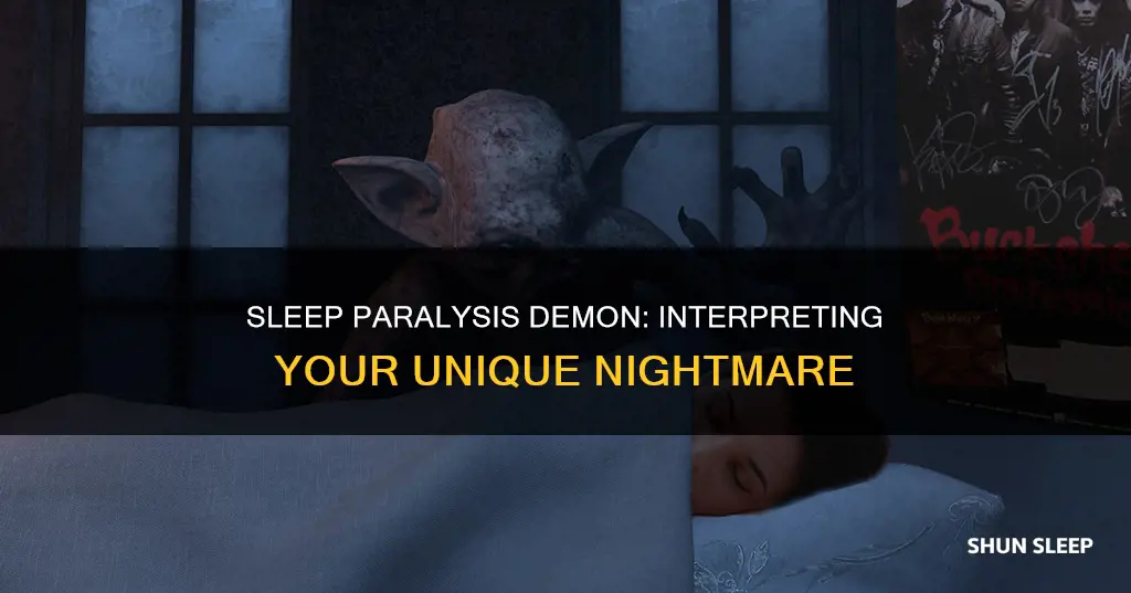 what does my sleep paralysis demon mean