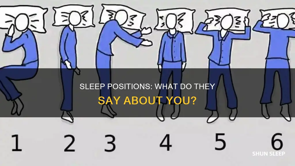 what does my sleep position mean