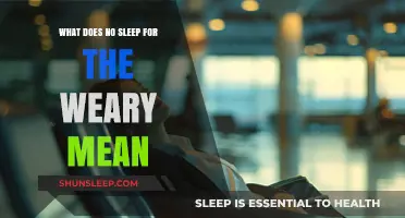 Sleep Deprivation: Understanding the Weary's Plight