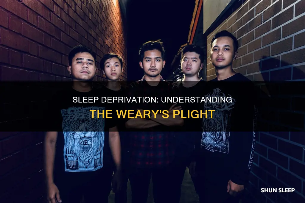 what does no sleep for the weary mean