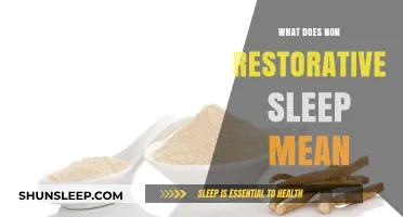 Understanding Non-Restorative Sleep: What Does It Mean?