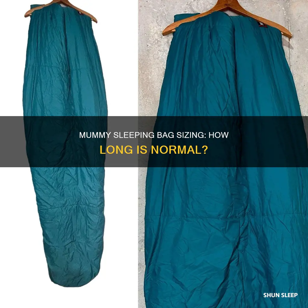 what does normal length mummy sleeping bag fit