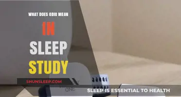 Sleep Study: Understanding Odio and Its Impact