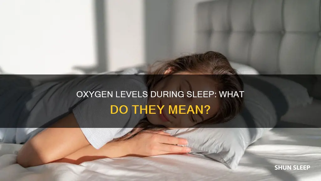 what does oxygen variation during sleep mean
