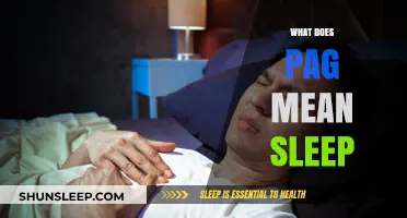 Understanding the Meaning of PAG in Sleep Science