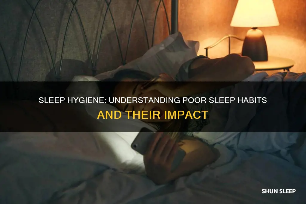 what does poor sleep hygiene mean