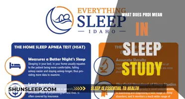 Understanding Sleep: PRDI Meaning and Sleep Study