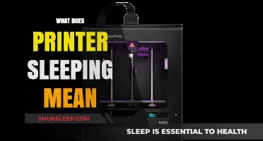 Printer Sleep Mode: What Does it Mean?