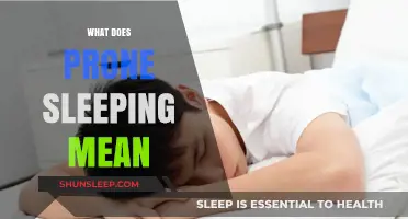 Prone Sleeping: What Does It Mean?