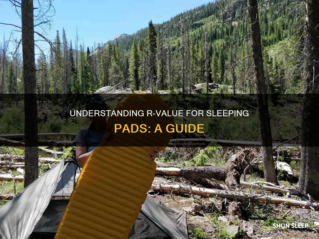 what does r value mean for sleeping pads