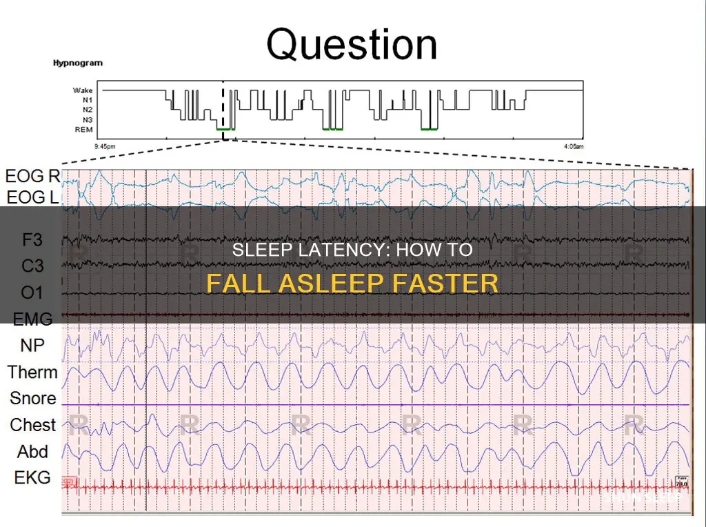 what does reduce sleep latency mean