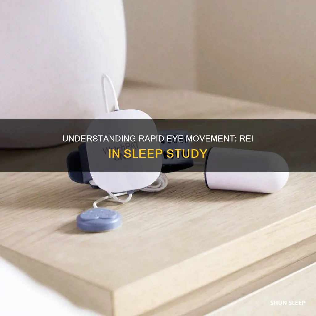 what does rei mean in a sleep study