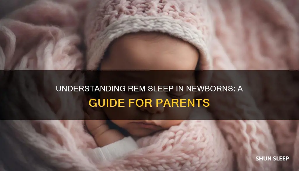 what does rem sleep look like in newborns