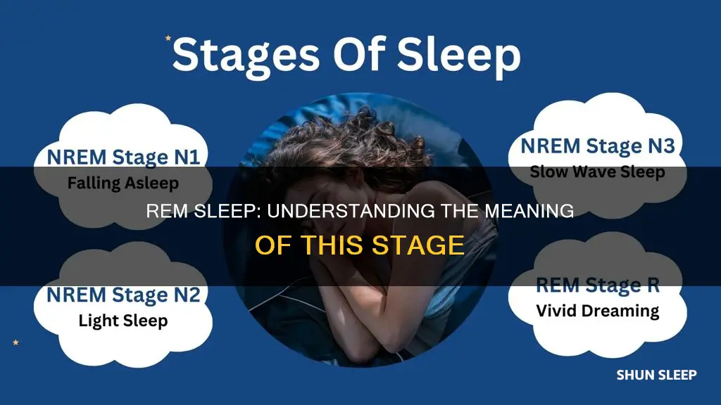 what does rem sleep stage mean