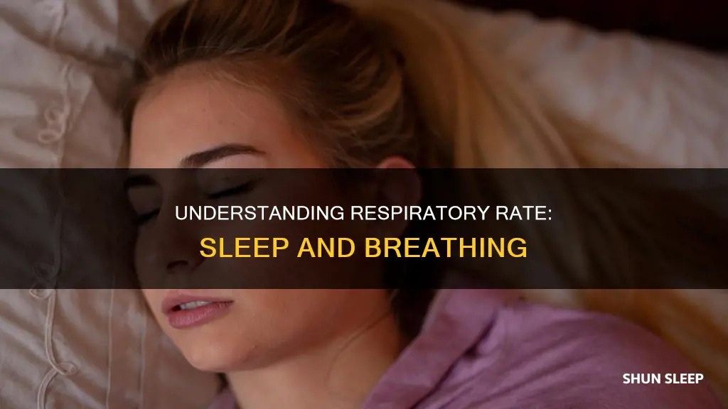what does respiratory rate mean when sleeping