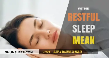 Understanding the Meaning of Restful Sleep