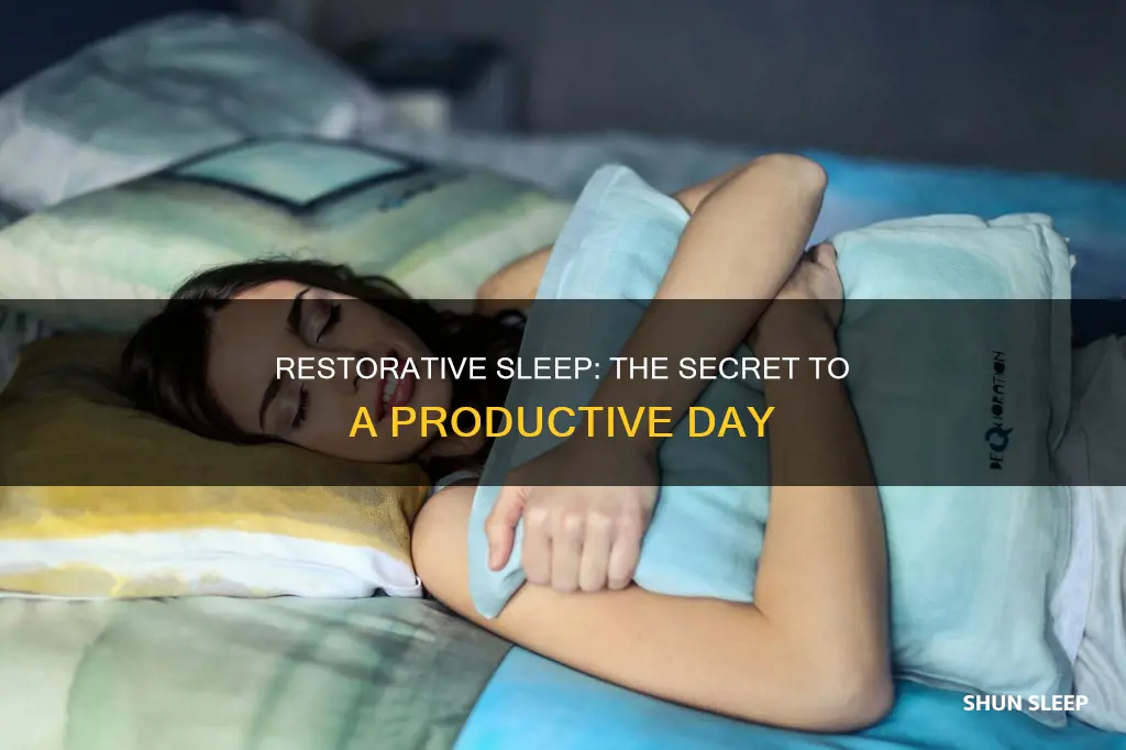 what does restorative sleep mean