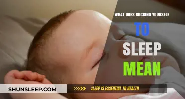 Why Do We Rock Ourselves to Sleep?