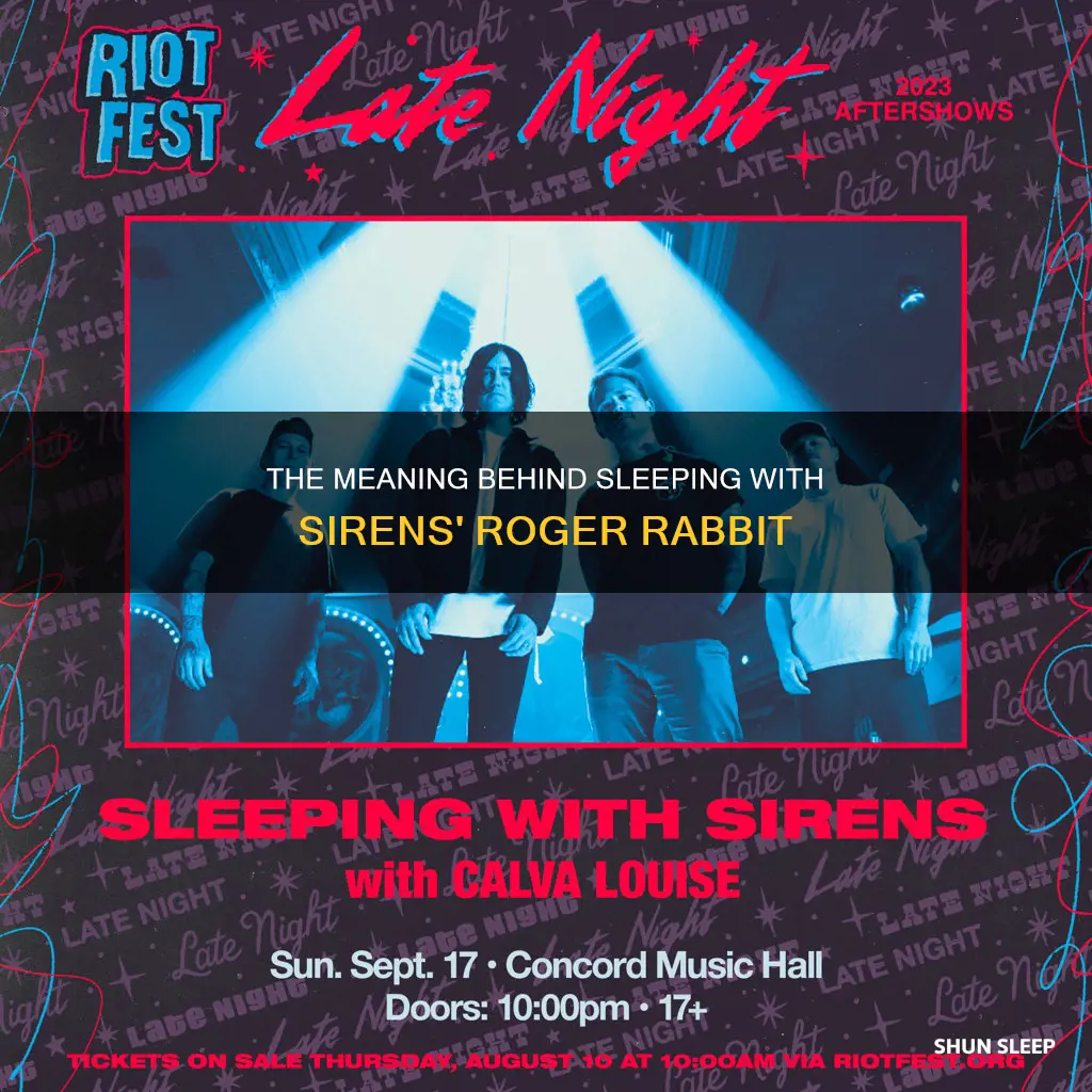 what does roger rabbit by sleeping with sirens mean