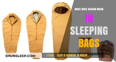 How Season Ratings Affect Your Sleeping Bag Choice