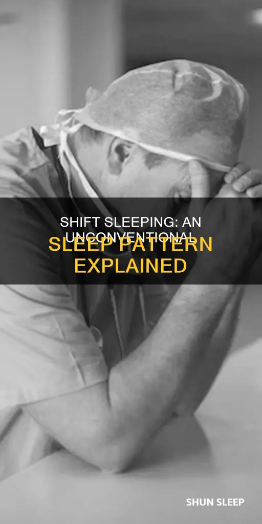 what does shift sleeping mean