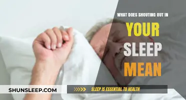 Shouting in Sleep: What Your Body is Trying to Tell You