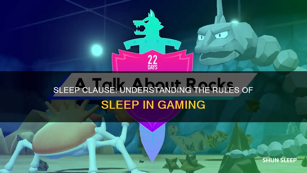 what does sleep clause mean