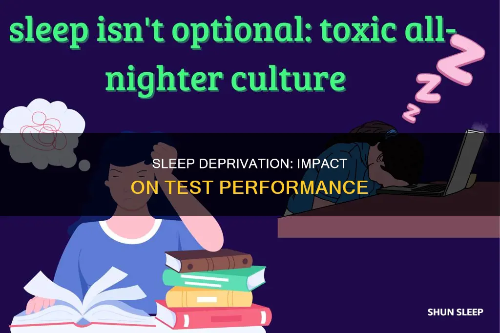 what does sleep deprived before a test mean