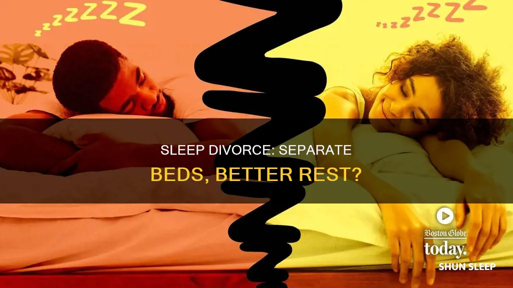 what does sleep divorce mean