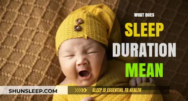 Sleep Duration: What Does It Mean for Your Health?