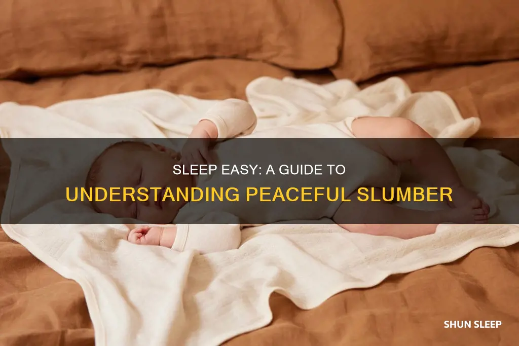 what does sleep easy mean