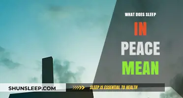 Resting Peacefully: Understanding Sleep's True Meaning