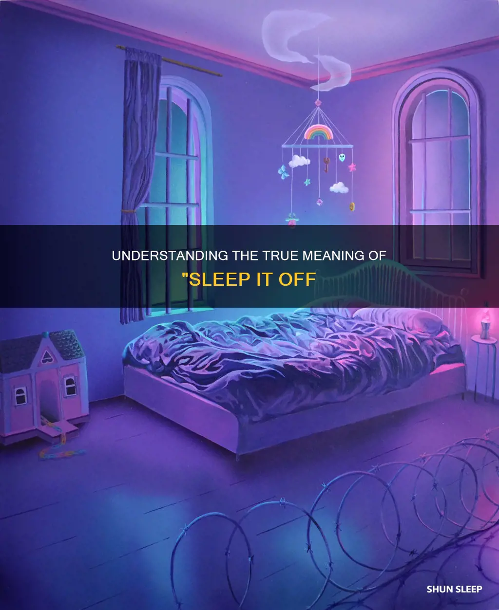 what does sleep it off mean